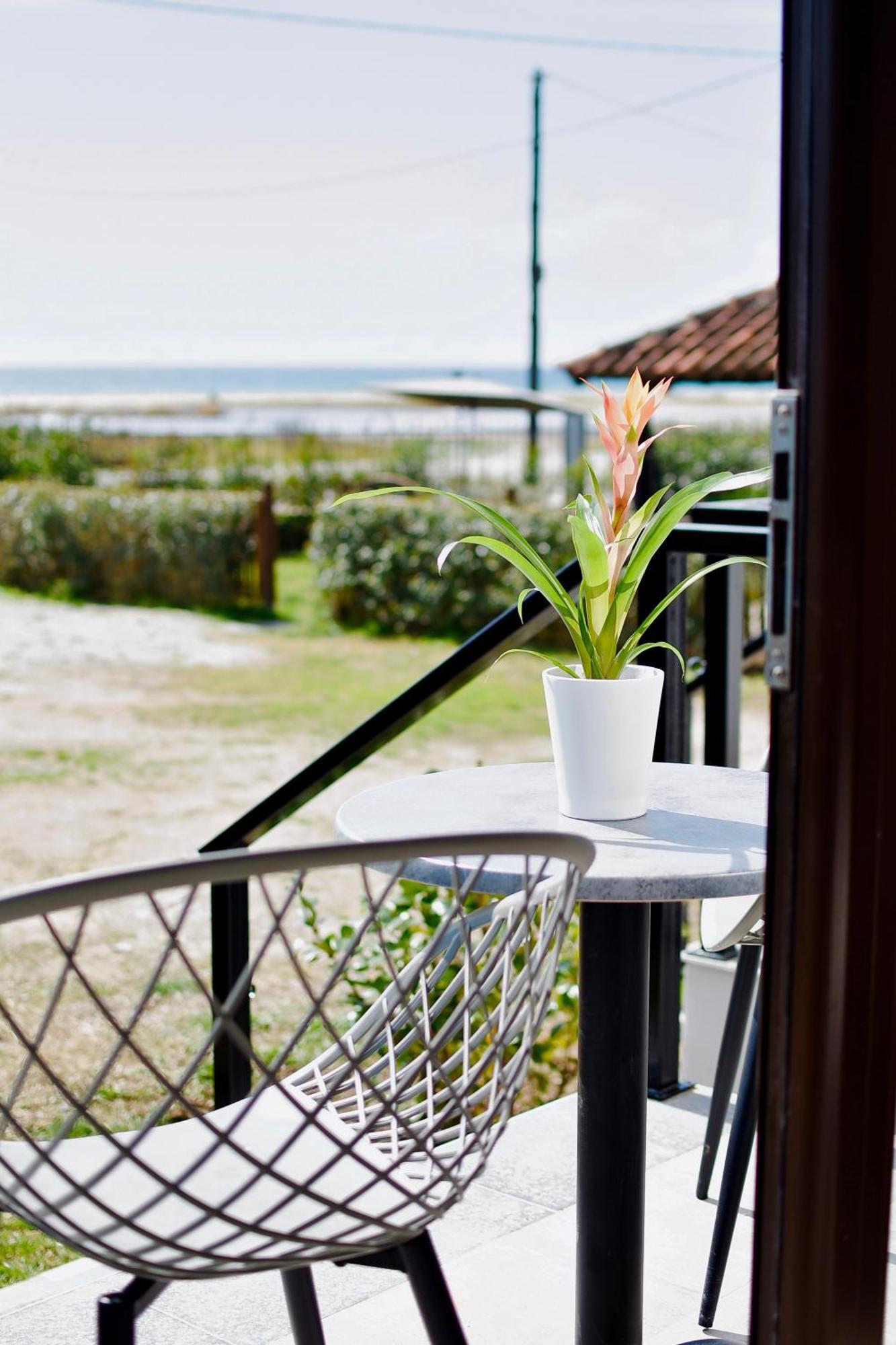 Room Nine 9 Beachfront Apartments Nea Kallikrateia Buitenkant foto